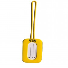 Square Silicone Luggage Tag